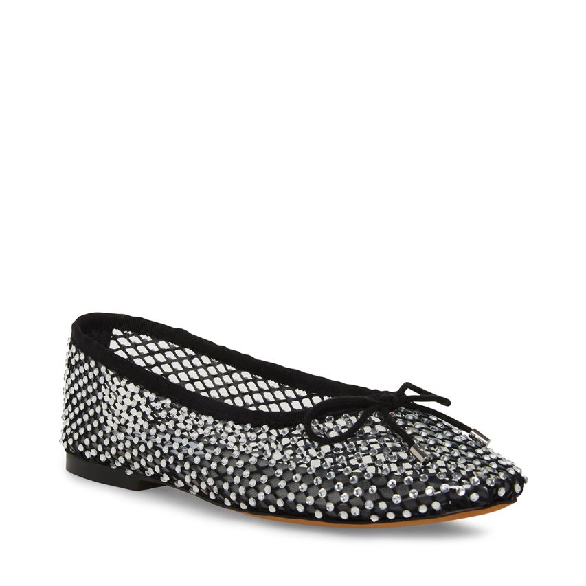 Ballerinas Steve Madden Blossoms-m Mujer Negras | ES ZM4SE2